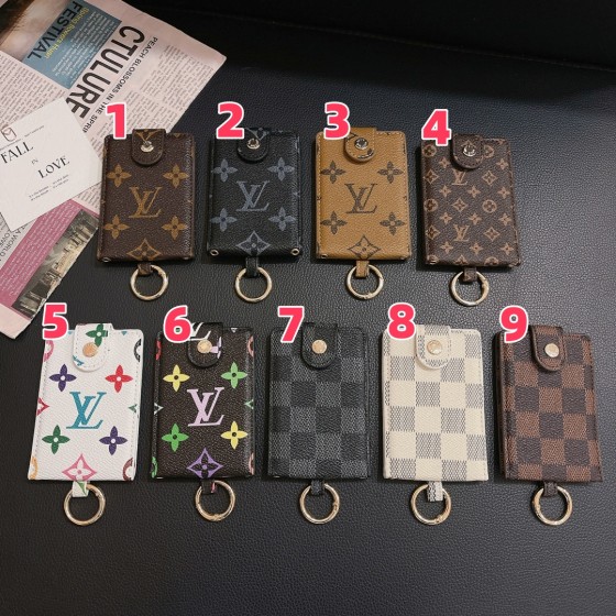 Fashion Leather Card Holder Storage Bank Credit Cash Card ID Card Passport Holders Bag Organizer Case Wallet Pocket Purse